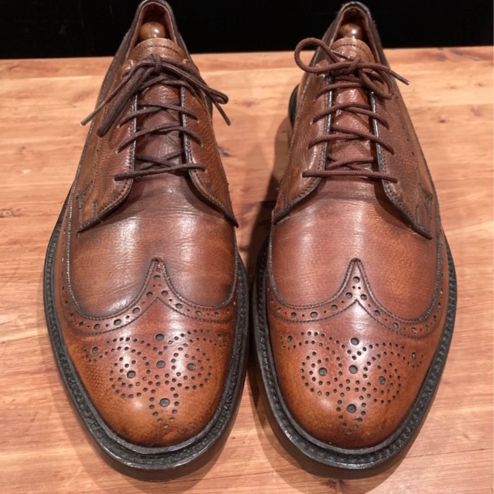 Size 12 Men’s Cordwainer Wright Leather Oxfords - Picture 2 of 12